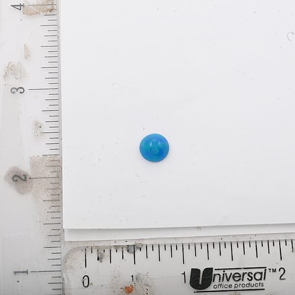 Shop Lc AAA Enhanced Blue Opal (Rnd 8 Mm) 1.00 Ctw