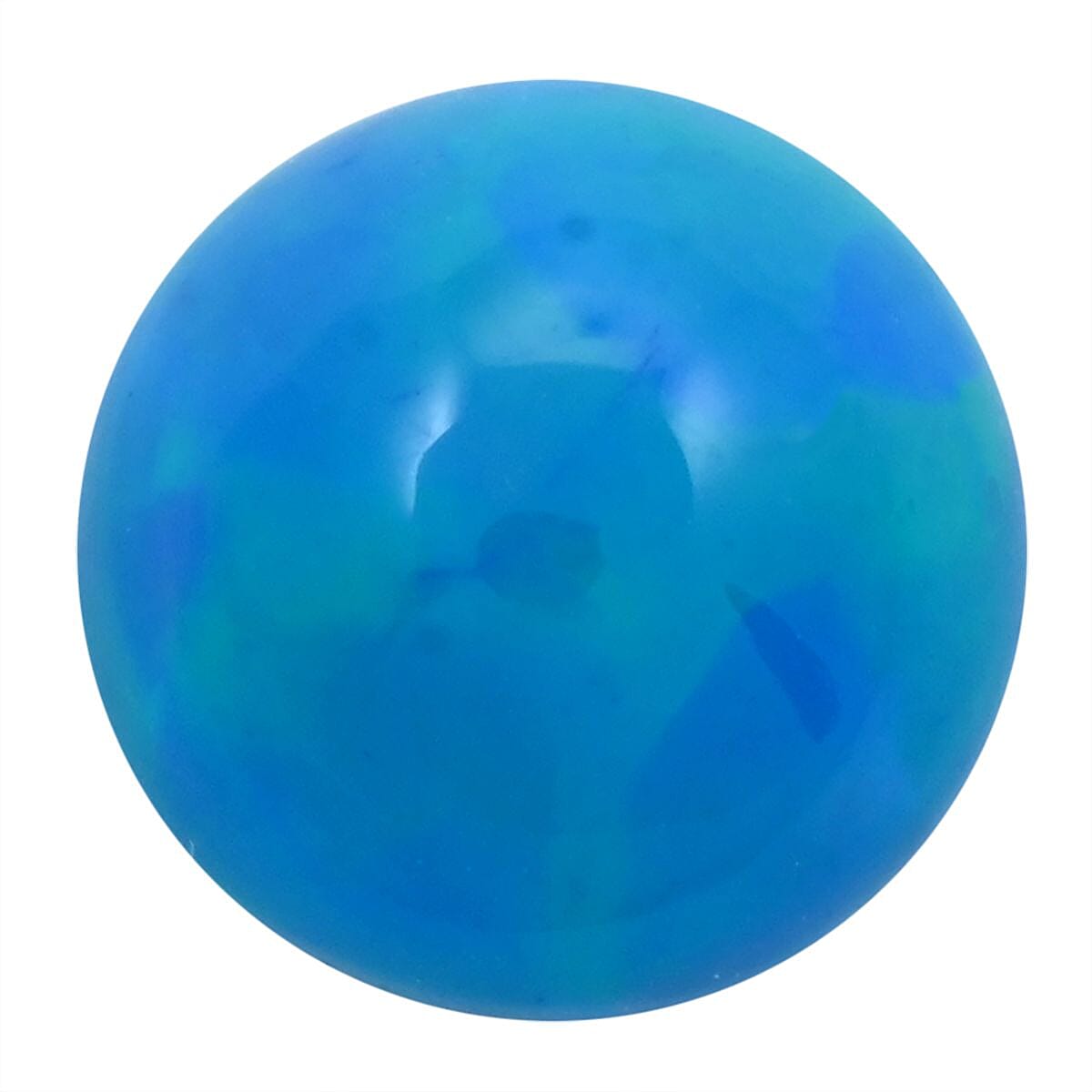shop lc AAA Enhanced Blue Opal (Rnd 8 mm) 1.00 ctw