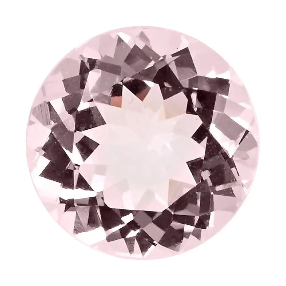shop lc AAA Pink Morganite (Rnd 8 mm) 1.50 ctw