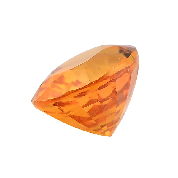 Shop Lc AAAA Amber Sapphire (Ovl 7x5 Mm) 1.00 Ctw