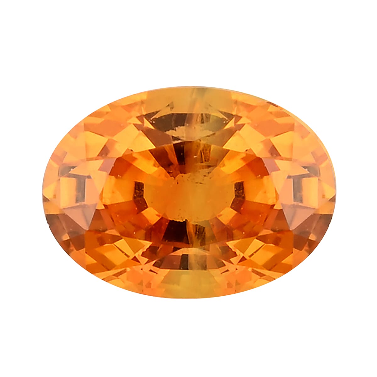 shop lc AAAA Amber Sapphire (Ovl 7x5 mm) 1.00 ctw