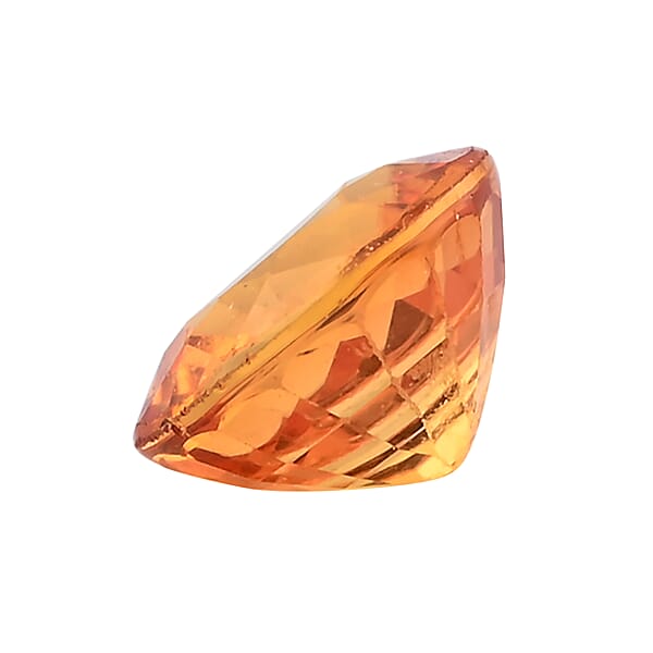 Shop Lc AAAA Amber Sapphire (Rnd 6 Mm) 1.00 Ctw