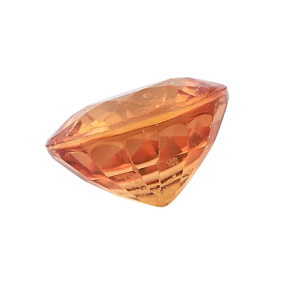 Shop Lc AAAA Amber Sapphire (Rnd 6 Mm) 1.00 Ctw