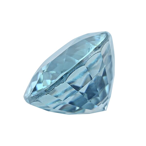 Shop Lc AAAA Blue Zircon (Oval 9x7 Mm) 3.00 Ctw