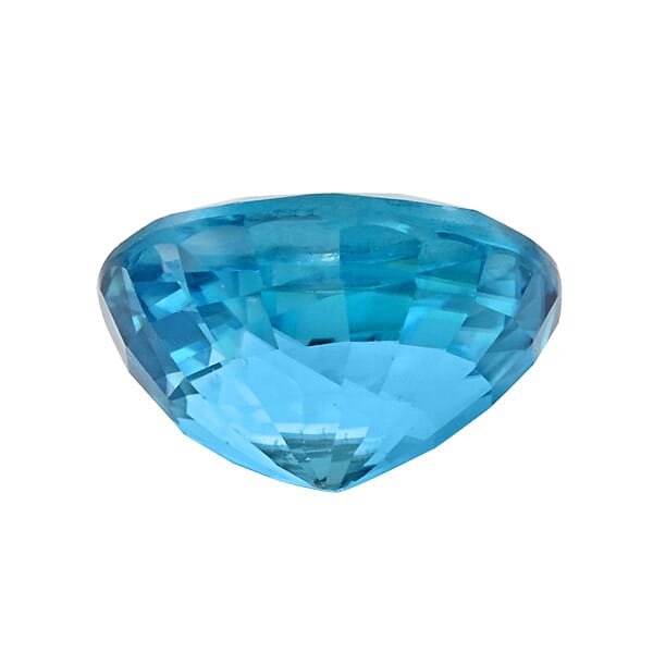 Shop Lc AAAA Blue Zircon (Ovl 8x6 Mm) 2.00 Ctw