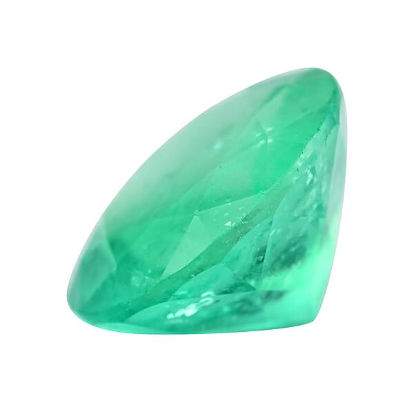 Shop Lc AAAA Gemfield Emerald (Rnd 6 Mm) 0.70 Ctw