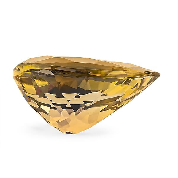 Shop Lc AAAA Golden Tanzanite (Pear 9x6mm) 1.20 Ctw