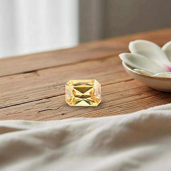 Shop Lc AAAA Golden Zircon (Oct 8x6 Mm) 2.50 Ctw