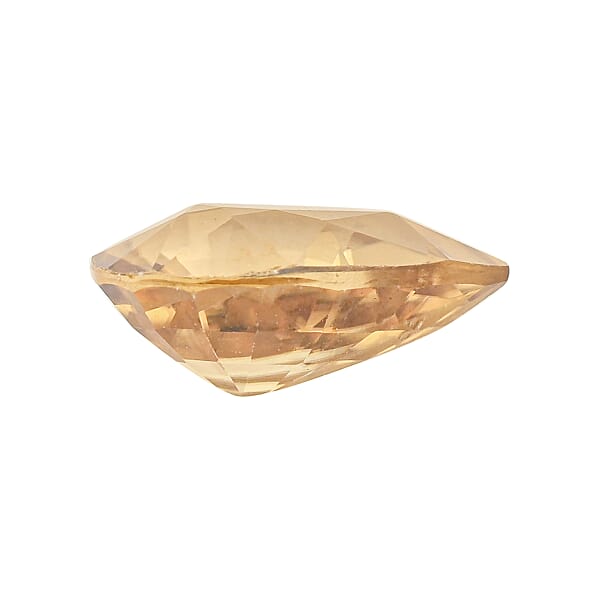 Shop Lc AAAA Golden Zircon (Pear 10x7 Mm) 2.50 Ctw