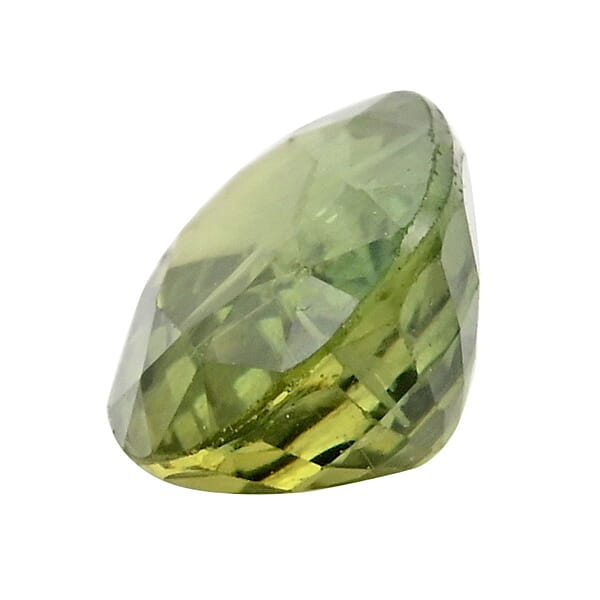 Shop Lc AAAA Green Sapphire (Ovl 7x5 Mm) 1.00 Ctw