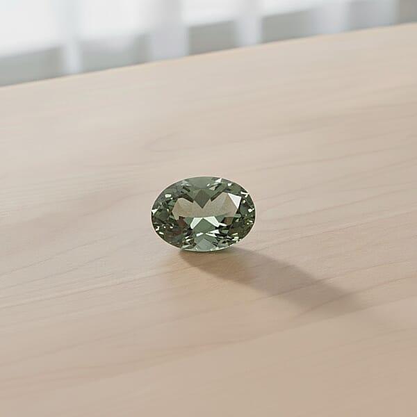 Shop Lc AAAA Green Sapphire (Ovl Free Size) 0.60 Ctw