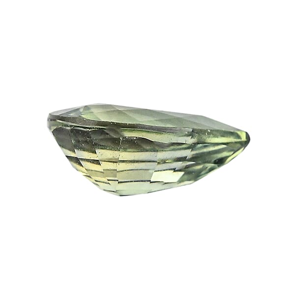 Shop Lc AAAA Green Sapphire (Pear 7x5 Mm) 0.70 Ctw