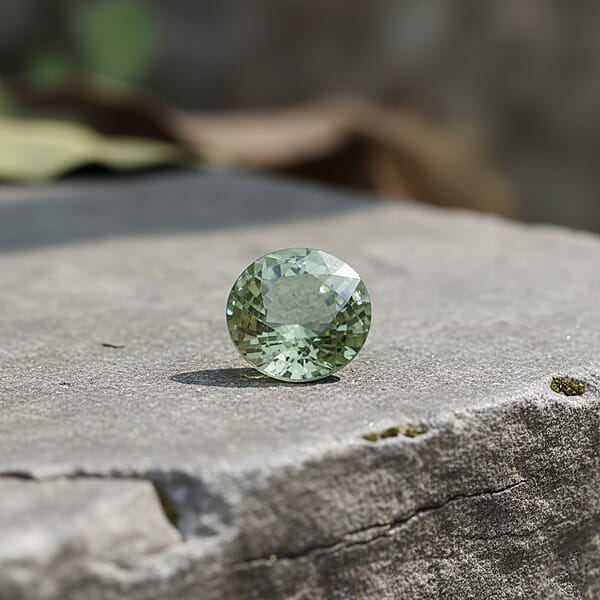 Shop Lc AAAA Green Sapphire (Rnd 5 Mm) 0.60 Ctw