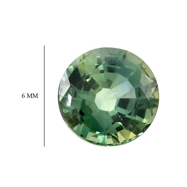 Shop Lc AAAA Green Sapphire (Rnd 6 Mm) 0.80 Ctw
