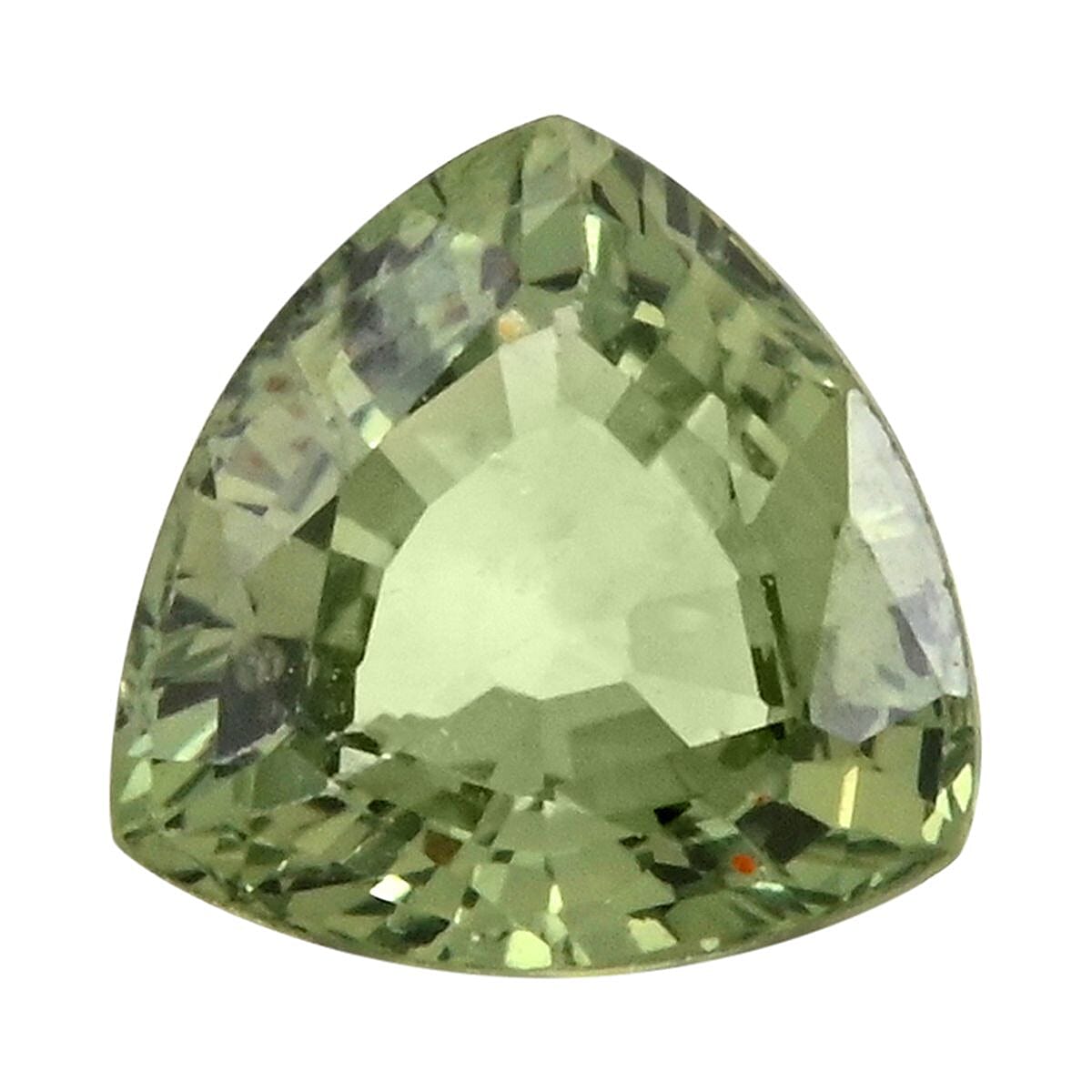 shop lc AAAA Green Sapphire (Trl 6 mm) 1.00 ctw