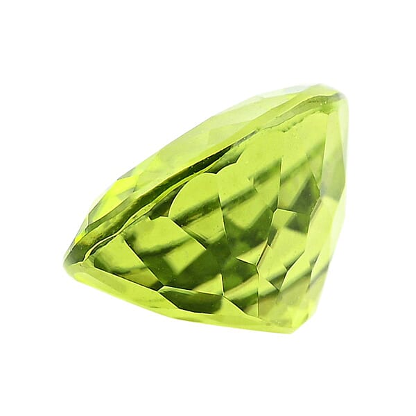 Shop Lc AAAA Kashmir Peridot (Ovl 10x8 Mm) 2.50 Ctw
