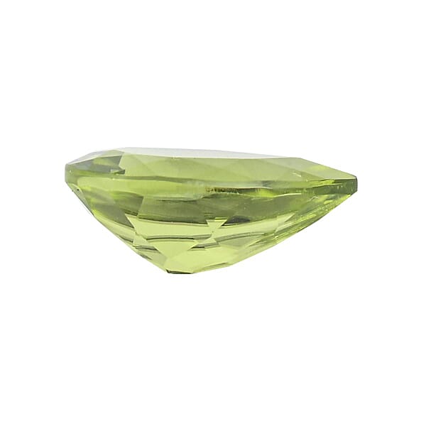 Shop Lc AAAA Kashmir Peridot (Pear 12x8 Mm) 2.50 Ctw