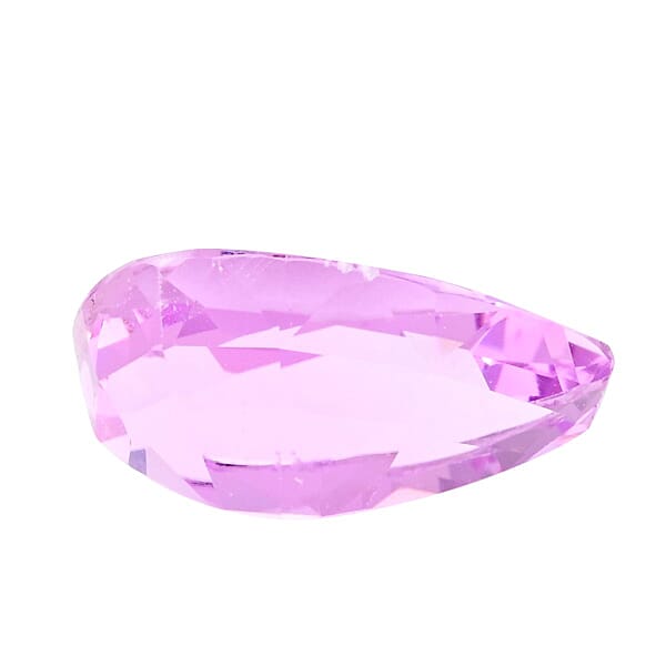 Shop Lc AAAA Kunzite (Pear Free Size) 6.50 Ctw