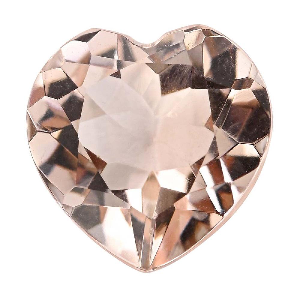 shop lc AAAA Marropino Morganite (Hrt 8 mm) 1.50 ctw