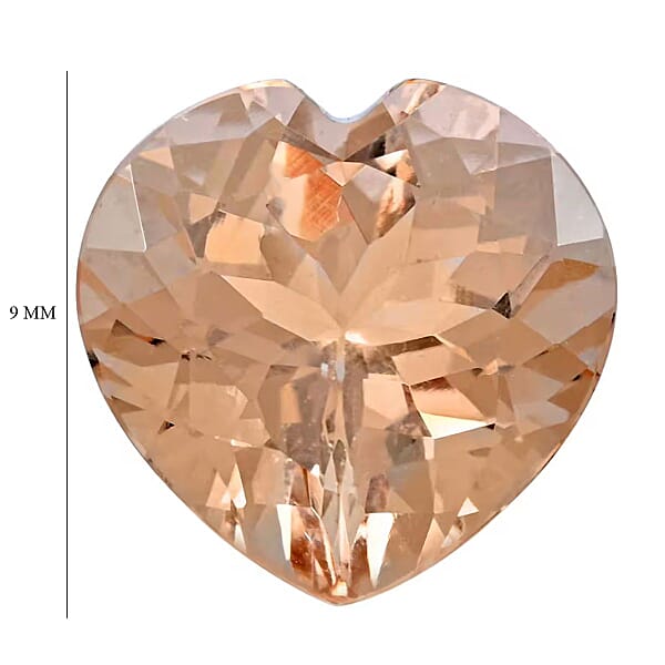 Shop Lc AAAA Marropino Morganite (Hrt 9 Mm) 2.00 Ctw