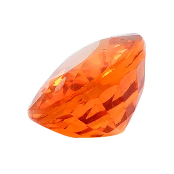 Shop Lc AAAA Sunset Sapphire (Oval 8x6 Mm) 1.40 Ctw