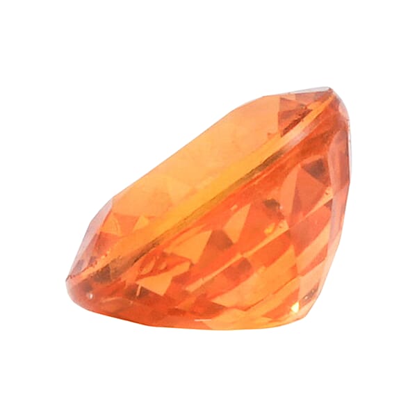 Shop Lc AAAA Sunset Sapphire (Rnd 5 Mm) 0.60 Ctw