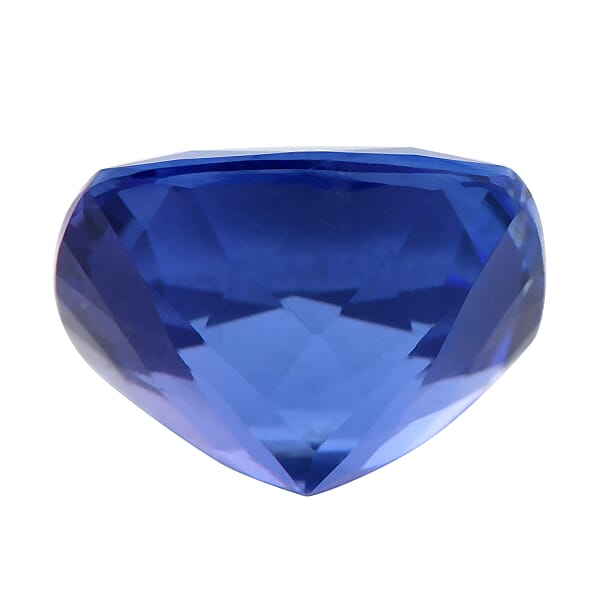 Shop Lc AAAA Tanzanite (Cush 10x8 Mm) 3.00 Ctw
