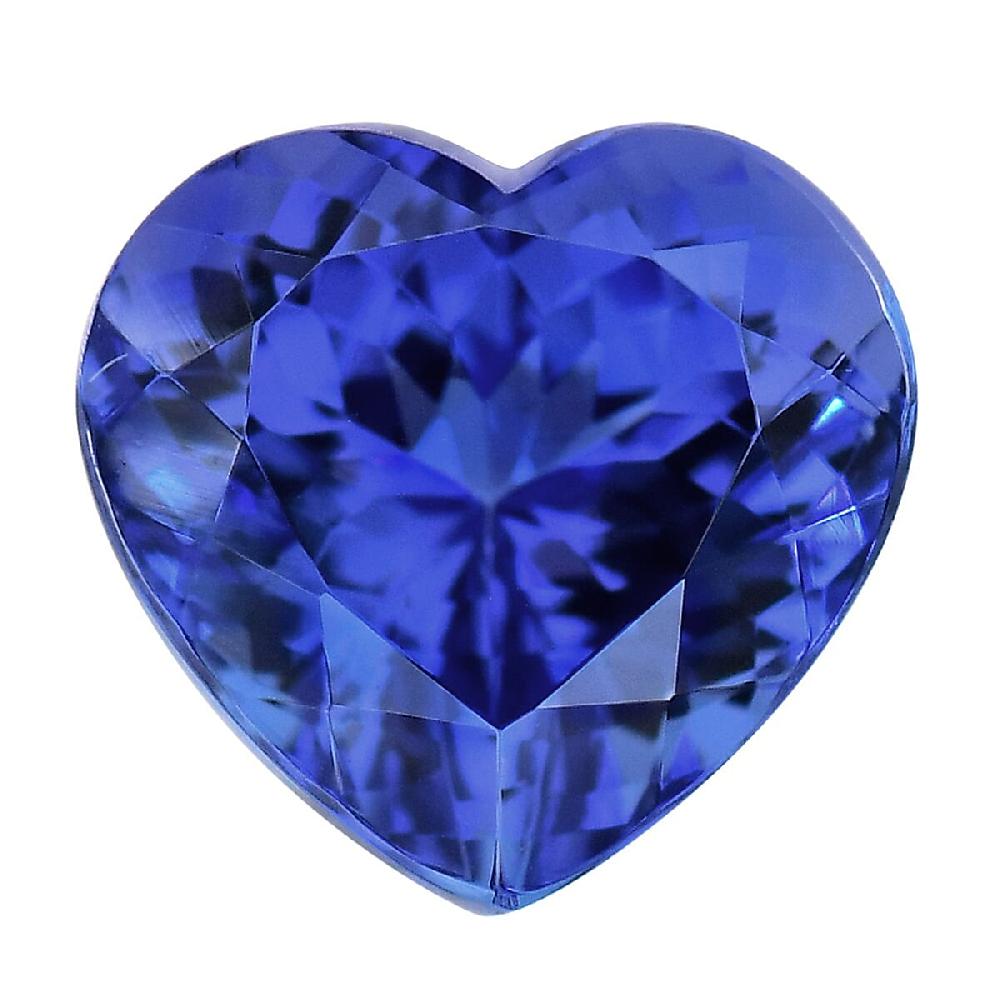 shop lc AAAA Tanzanite (Hrt 7 mm) 1.25 ctw