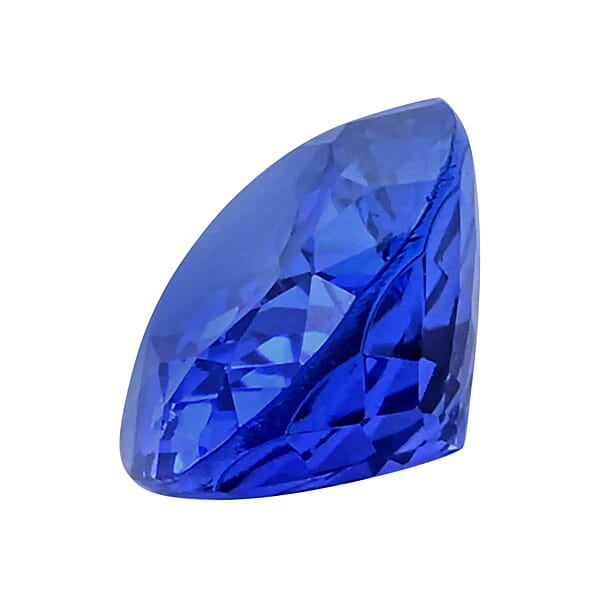 Shop Lc AAAA Tanzanite (Oval 8x6 Mm) 1.20 Ctw