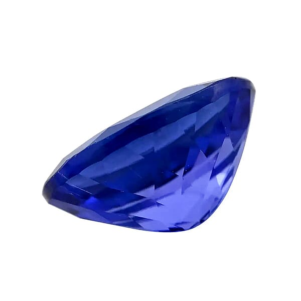 Shop Lc AAAA Tanzanite (Ovl 7.5x5.5 Mm) 1.00 Ctw