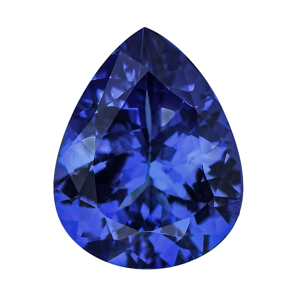 shop lc AAAA Tanzanite (Pear 9x7 mm) 1.60 ctw