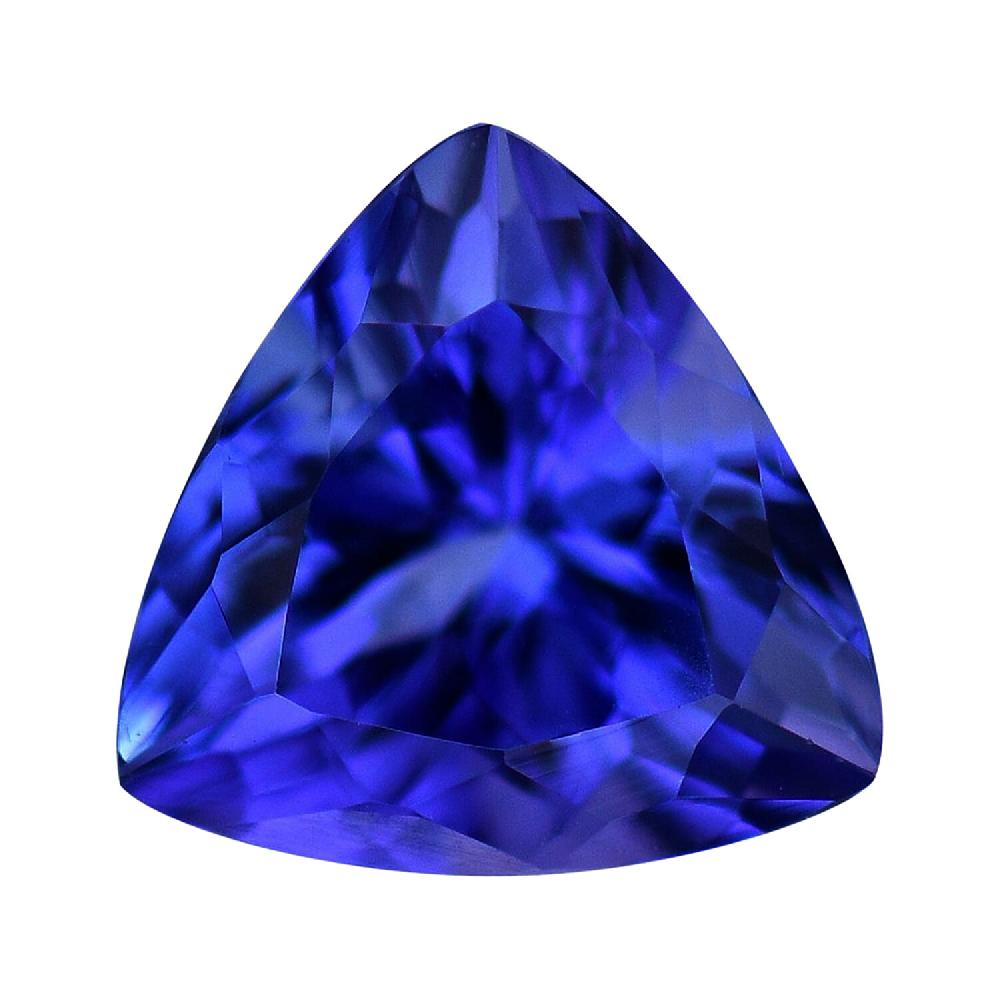 shop lc AAAA Tanzanite (Trillion 7mm) 1.20 ctw