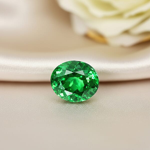 Shop Lc AAAA Tsavorite Garnet (Rnd 5 Mm) 0.60 Ctw