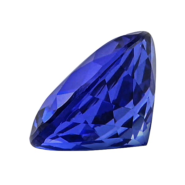 Shop Lc AAAA VIVID Tanzanite (Rnd 7 Mm) 1.30 Ctw