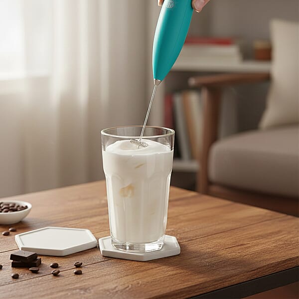 Shop Lc About Your Collagen Electric Frother - Teal