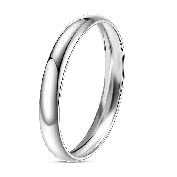 Shop Lc Band Ring In 950 Palladium 3.34 Grams