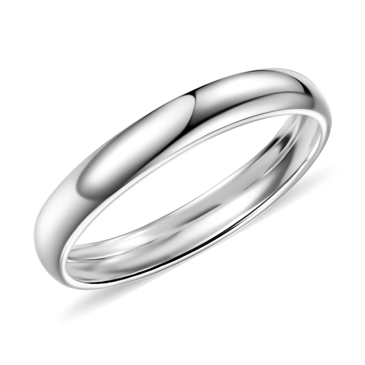 shop lc Band Ring in 950 Palladium 3.34 Grams