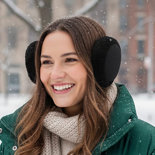 Shop Lc Black Navy And Brown Set Of 3pcs Ear Pad
