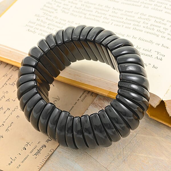 Shop Lc Buffalo Horn Stretch Bracelet
