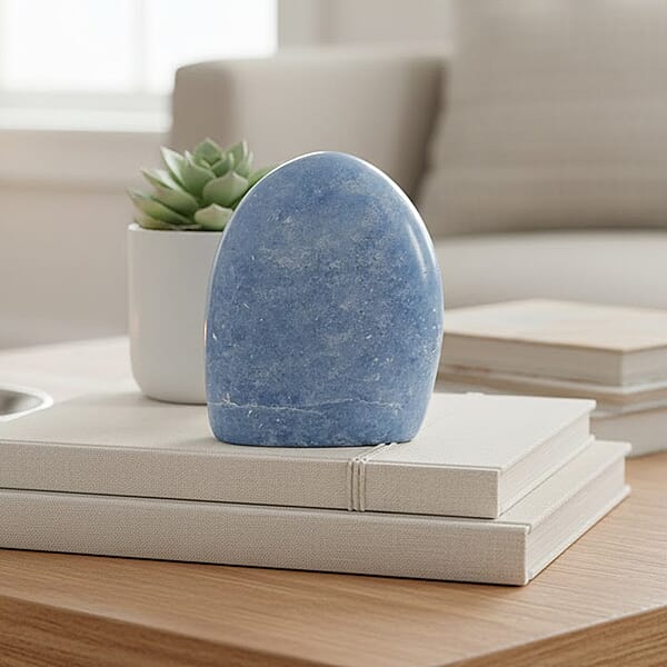 Shop Lc Calcite Blue Freeform -Medium 185ctw