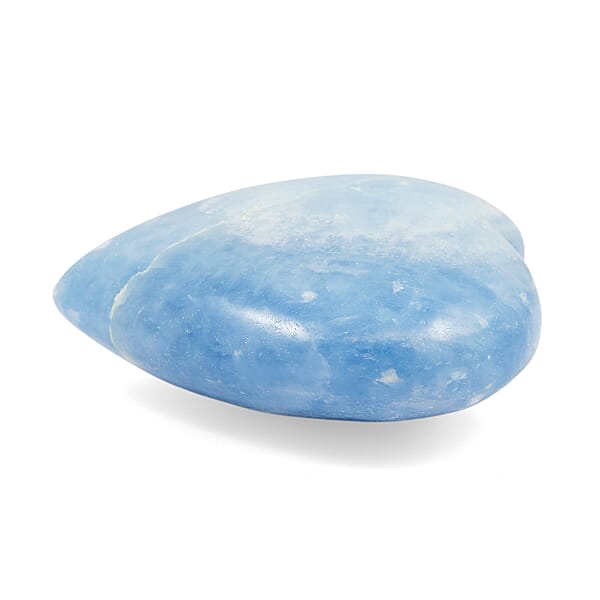 Shop Lc Calcite Blue Heart Shape -Medium 769ctw