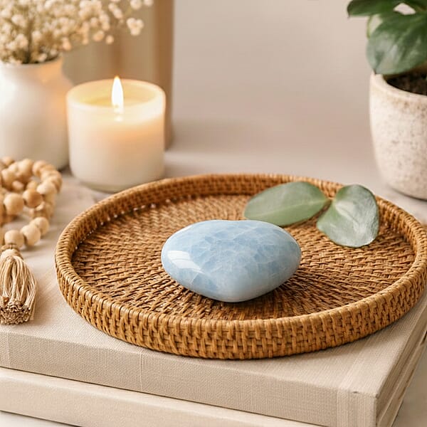 Shop Lc Calcite Blue Heart -Small 801ctw