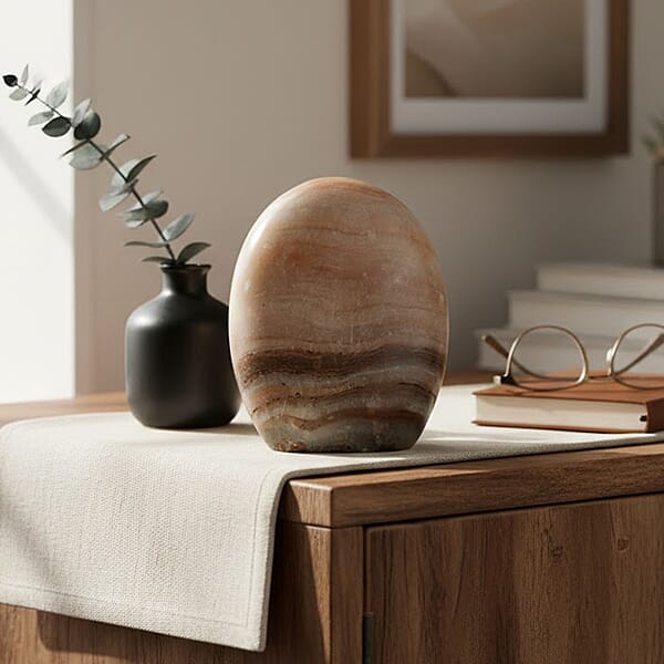 Shop Lc Calcite Brown Freeform -Small 1153ctw