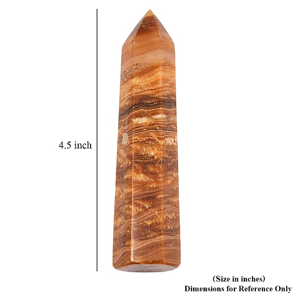 Shop Lc Calcite Brown Prism -Large 573ctw