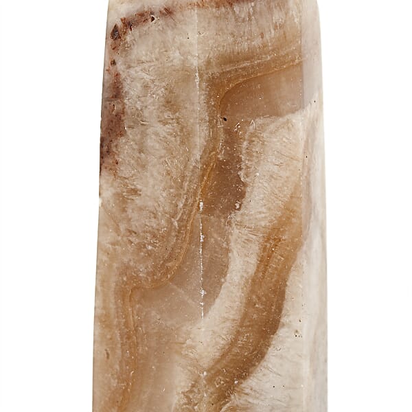 Shop Lc Calcite Brown Prism Tower -Small 361ctw