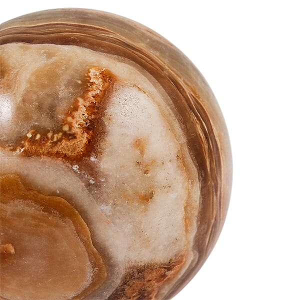 Shop Lc Calcite Brown Sphere (Ball) -Large 1657ctw