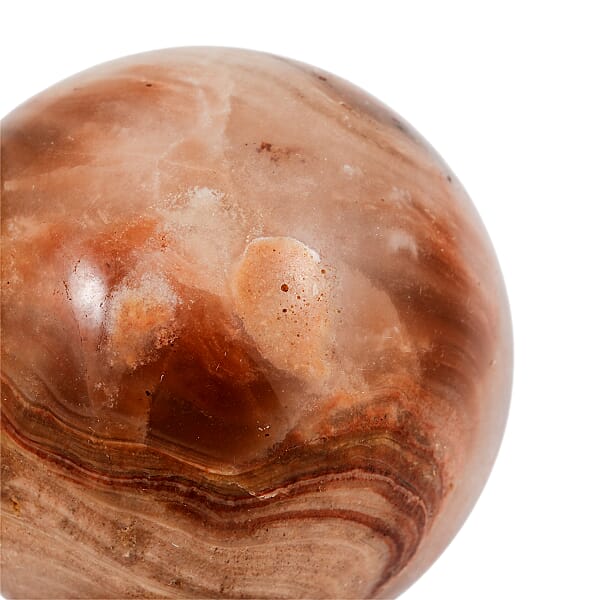 Shop Lc Calcite Brown Sphere (Ball) -Medium 1023ctw