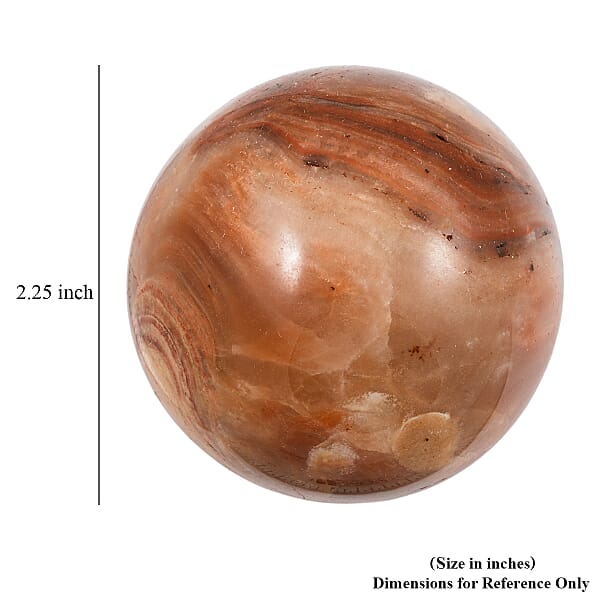 Shop Lc Calcite Brown Sphere (Ball) -Medium 1023ctw