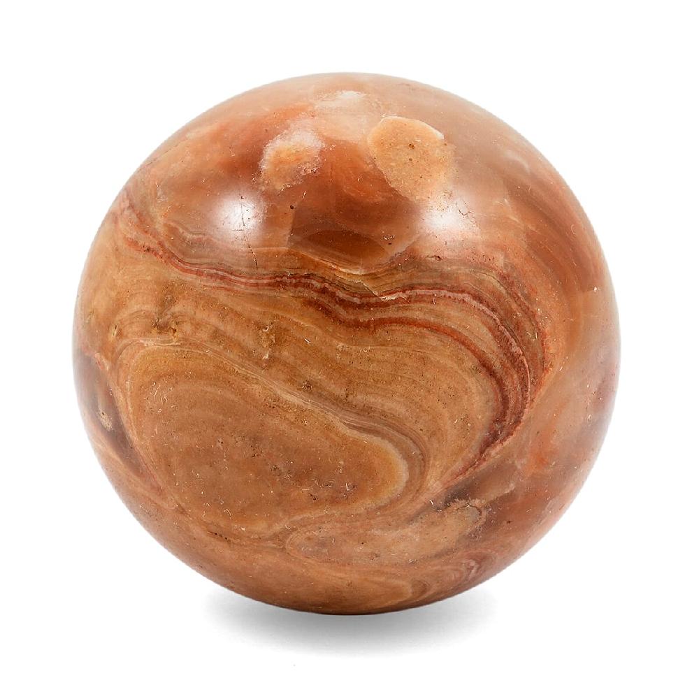 shop lc Calcite Brown Sphere (Ball) -Medium 1023ctw