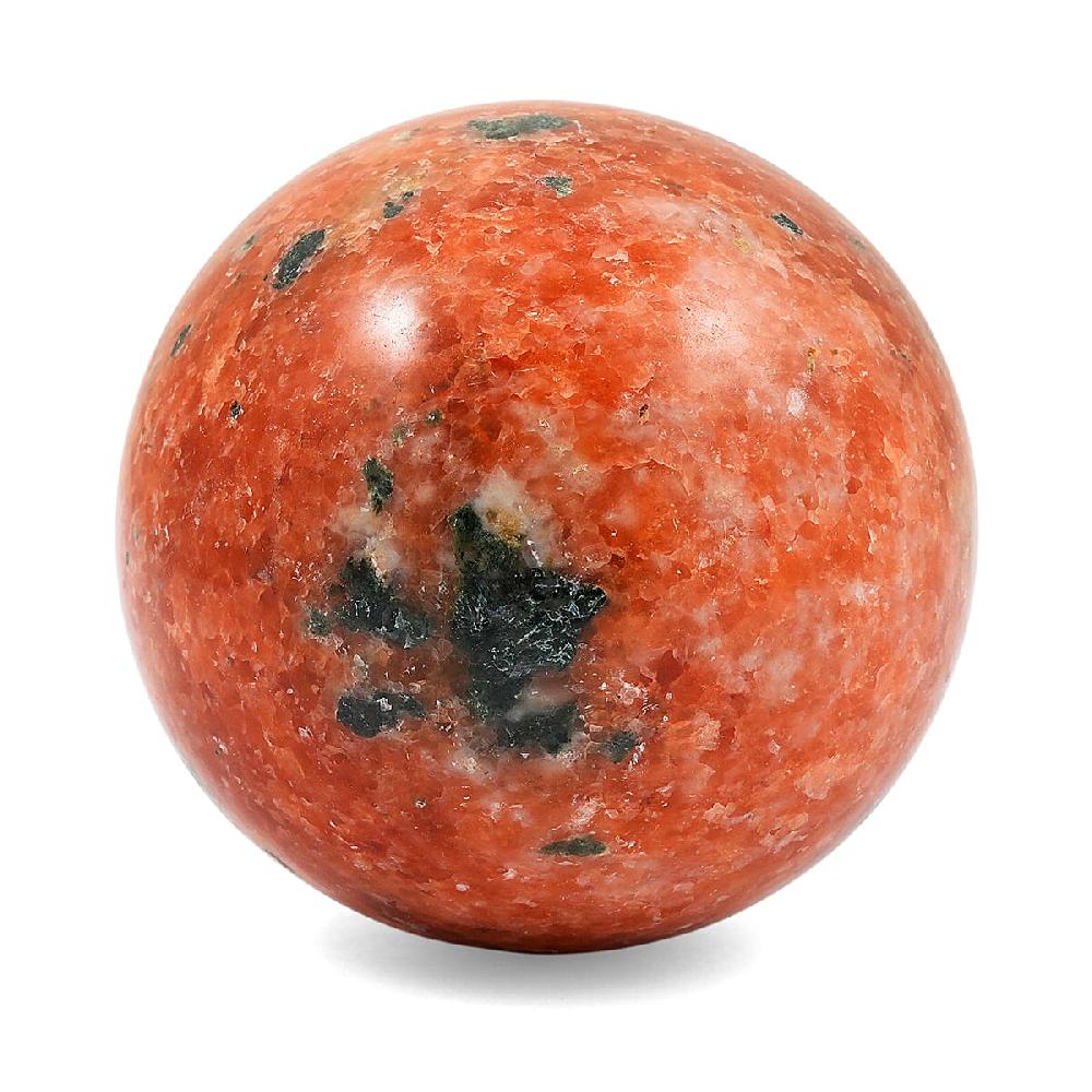 shop lc Calcite Orange Sphere (Ball) -Small 996ctw